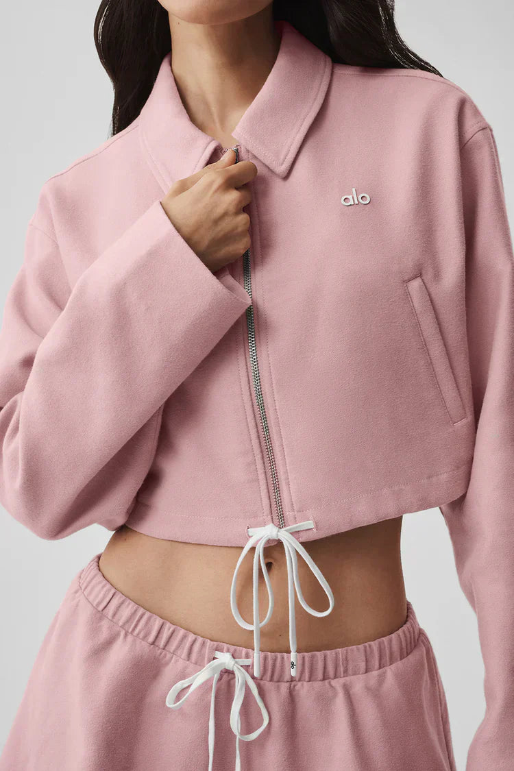 Veste courte à fermeture éclair intégrale préférée des fans