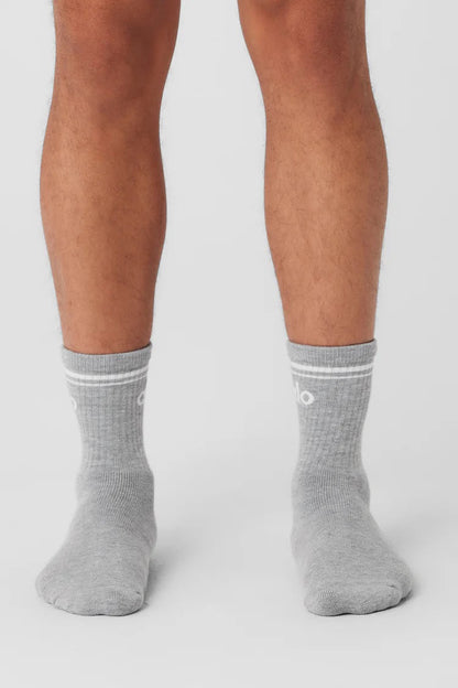 ALO Chaussettes Mi-Hautes Unisexes Throwback